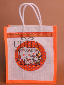 Jute Bag - Pichwai print
