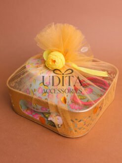 Square Tray with Jar Hamper