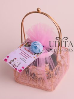 Wired basket with Pichwai Jar