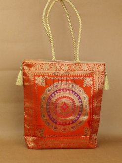 Grand Banarasi Hand bag