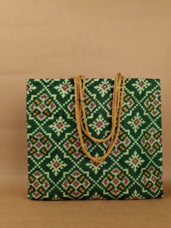 Patola printed bag -21x21cm
