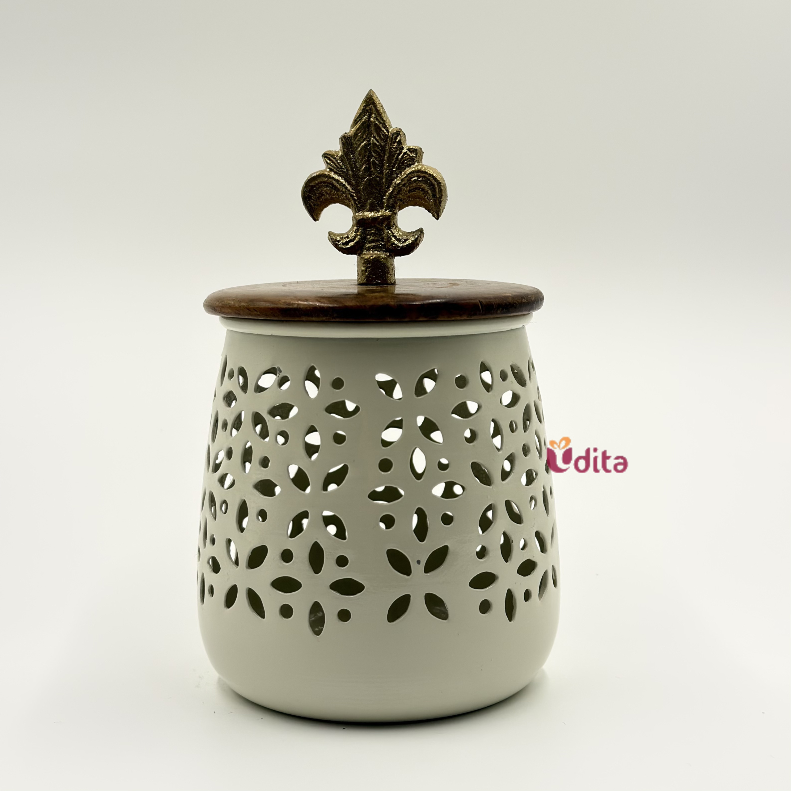 Decorative dry fruit container with wooden lid and elegant hamper packing Decorative dry fruit container with wooden lid and elegant hamper packing