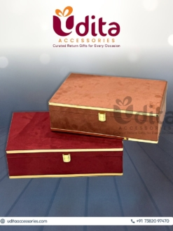 ideal for luxury return gift packaging and customized hampers