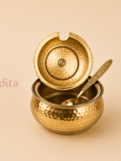 navarathri return gift brass pot