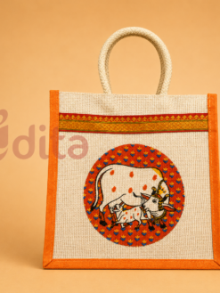 pichwai jute bags