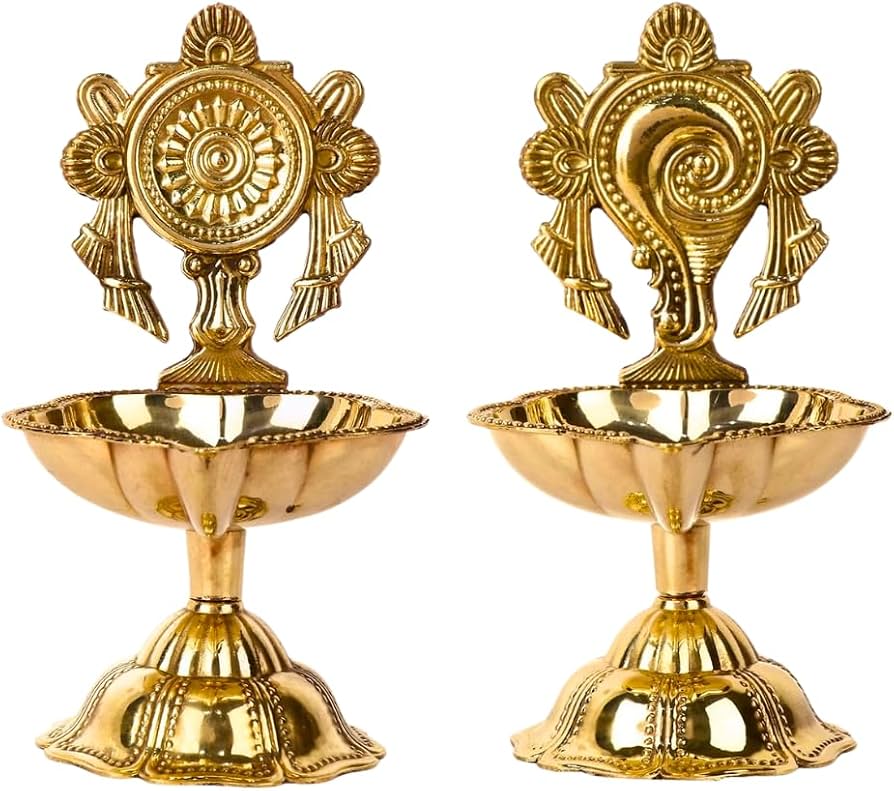 chaku chakra Brass Diyas