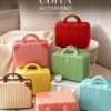 Colorful kids birthday return gift suitcase boxes in assorted colors for party favors and customized gift hampers.