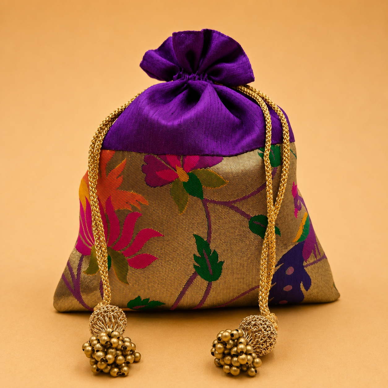 Paithani Potli Bag