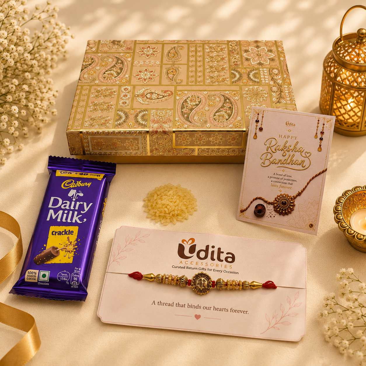 Chocolate Rakhi Hamper for Brother