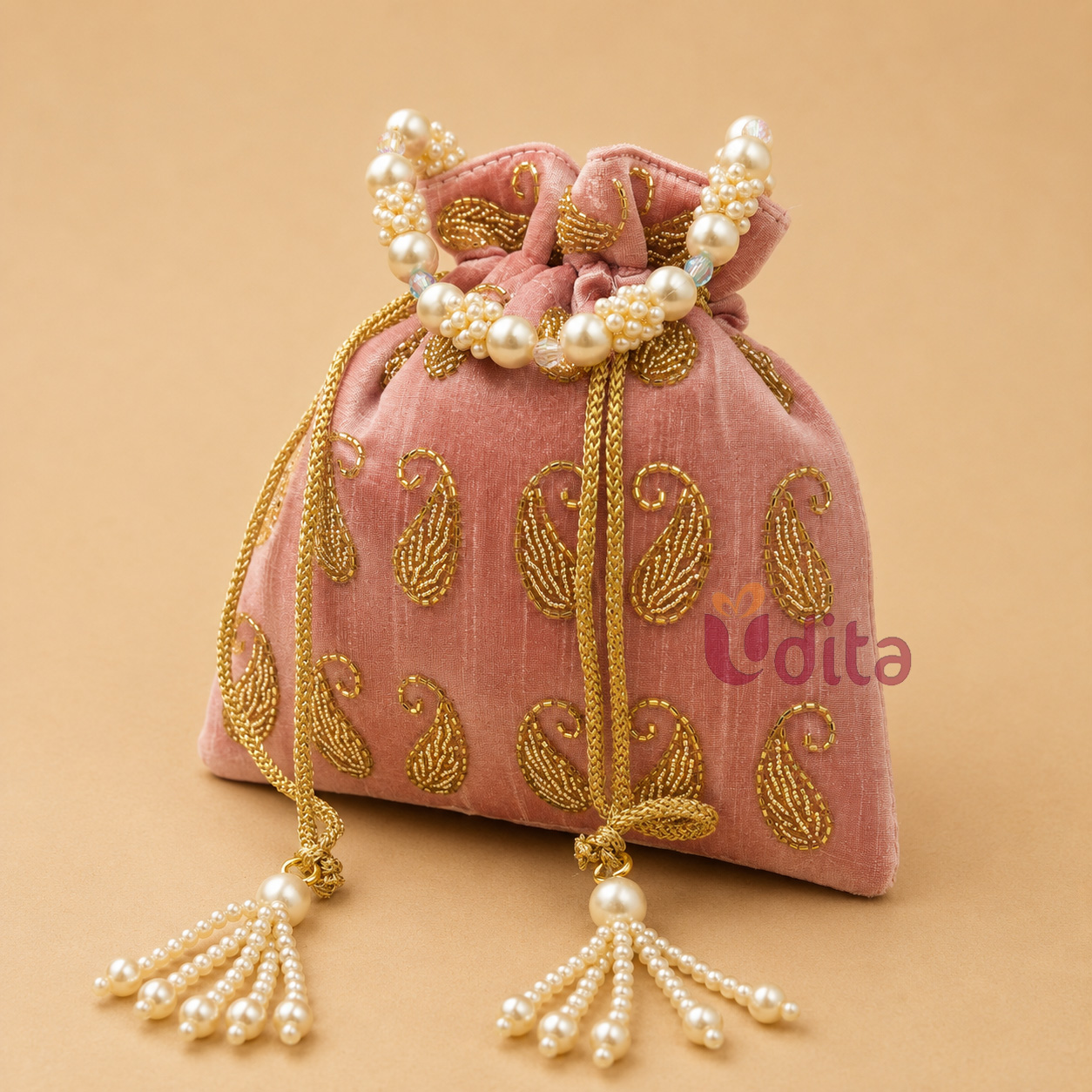 Designer Embroidered Potli Bag give woocommerce product listing content with seo too , item name is printed jute bags with stick handles , 8 inch , 8 x 10 , metal handles . Mon, Jul 6 at 5:51 PM banaras silk jute bag , assorted bags in descripription its 8 x 8 inch , assorted colors Tue, Jul 7 at 12:14 PM kalamkari jute bags , assorted colors Shop premium Kalamkari jute bags online with rope handles. Eco-friendly reusable return gift bags available in assorted colours and traditional Kalamkari designs for weddings, festivals, housewarming ceremonies, corporate gifting, boutique packaging, and wholesale orders. Crafted from high-quality natural jute, these durable and stylish bags are perfect for sustainable gifting and can also be customized for bulk events and special occasions. Today 1:29 PM this are thr keywords of potli bags " potli bags for return gifts ,potli bags for wedding,potli bags for women,potli bags for gifting,potli bags for return gifts,potli bags for return gifts wholesale" so generate potli page content give a short descriptiom Short Description Discover our elegant collection of Potli Bags for Return Gifts, perfect for weddings, festive gifting, pooja ceremonies, and special occasions. Crafted from premium fabrics in assorted colours and traditional designs, our reusable potli bags are ideal for jewellery, dry fruits, sweets, and gift packing. Wholesale and customization options are available for bulk orders. Today 4:58 PM i uploaded picture u can give woocommerce product page content with seo content , give a content relevant to the keywords Absolutely! Please upload the product image (or resend it if it didn't come through). Once I have it, I'll generate a complete SEO-optimized WooCommerce product listing tailored to the product and your target keywords. For each product, I'll provide: ✅ SEO-optimized Product Title ✅ Short Description ✅ Detailed Product Description ✅ Product Features ✅ Product Specifications ✅ Perfect For section ✅ Customization Available ✅ Why Choose This Product? ✅ Care Instructions (if applicable) ✅ SEO Meta Title ✅ SEO Meta Description ✅ Focus Keyphrase ✅ Primary Keywords ✅ Secondary Keywords ✅ Product Tags ✅ SEO-Friendly URL Slug ✅ Image Title ✅ Image Alt Text ✅ Image Caption ✅ SEO Image Filename I'll naturally optimize the content around your target keywords, such as: Potli Bags for Return Gifts Potli Bags for Wedding Potli Bags for Women Potli Bags for Gifting Potli Bags for Return Gifts Wholesale Potli Bags Wholesale Plus related long-tail keywords to improve search rankings without keyword stuffing. Upload the image, and I'll create content that's ready to paste directly into WooCommerce with Rank Math or Yoast SEO. Product Title Designer Embroidered Potli Bag with Pearl Handle | Premium Potli Bag for Return Gifts | Assorted Colours Short Description Make every celebration memorable with our Designer Embroidered Potli Bag featuring elegant pearl handles, intricate embroidery, and premium fabric. Perfect for return gifts, weddings, festive gifting, and women, these reusable potli bags are available in assorted colours and are ideal for jewellery, cosmetics, dry fruits, and gift packaging. Product Description Premium Designer Embroidered Potli Bag for Return Gifts Add a luxurious touch to your gifting with our Designer Embroidered Potli Bag. Crafted from premium fabric with beautiful handwork embellishments, elegant pearl handles, decorative tassels, and a secure drawstring closure, this potli bag is designed to impress. Whether you're gifting jewellery, dry fruits, sweets, cosmetics, or wedding favors, this stylish potli bag enhances the presentation while offering a reusable and eco-friendly gifting solution. Ideal for weddings, return gifts, bridal gifting, festivals, pooja ceremonies, housewarming, baby showers, and corporate gifting. Available in assorted colours. Colours may vary based on stock availability. Key Features Premium quality fabric Elegant embroidered handwork Beautiful pearl handle Decorative tassel drawstrings Soft satin lining Lightweight and durable Reusable & eco-friendly Premium festive finish Available in assorted colours Product Specifications Feature Details Product Name Designer Embroidered Potli Bag Material Premium Fabric Handle Type Pearl Handle Closure Drawstring Design Embroidered Handwork Colour Assorted Colours Reusable Yes Eco-Friendly Yes Perfect For Potli Bags for Return Gifts Potli Bags for Wedding Potli Bags for Women Potli Bags for Gifting Wedding Return Gifts Bridal Gift Hampers Varalakshmi Vratham Half Saree Ceremony Housewarming Baby Shower Naming Ceremony Festival Gifts Jewellery Storage Dry Fruit Packing Cosmetic Gift Packaging Assorted Colours This Designer Potli Bag is available in assorted colours and embroidery patterns. Every order is carefully packed from our premium collection based on stock availability while maintaining the same quality and elegant finish. Customization Available We offer bulk customization for weddings, events, and corporate gifting. Personalization Options Company Logo Wedding Couple Names Family Name Event Name & Date Return Gift Tags Custom Colour Theme Corporate Branding Personalized Packaging Wholesale pricing and customization are available for bulk orders. Why Choose Our Potli Bags? Premium Quality Materials Elegant Pearl Handle Beautiful Embroidery Reusable & Eco-Friendly Perfect for Return Gifts Ideal for Weddings & Festivals Bulk Order & Wholesale Available SEO Meta Title Designer Potli Bag for Return Gifts | Wedding Potli Bag with Pearl Handle SEO Meta Description Buy designer embroidered potli bags for return gifts, weddings, gifting, and women. Premium pearl handle potli bags available in assorted colours with wholesale and customization options. Focus Keyphrase Potli Bag for Return Gifts Primary Keywords Potli Bags for Return Gifts Potli Bags for Wedding Potli Bags for Women Potli Bags for Gifting Potli Bags for Return Gifts Wholesale Designer Potli Bags Secondary Keywords Embroidered Potli Bag Pearl Handle Potli Bag Bridal Potli Bag Wedding Potli Bag Return Gift Potli Bag Silk Potli Bag Ethnic Potli Bag Gift Potli Bag Jewellery Potli Bag Premium Potli Bags Potli Bags Online Potli Bags Wholesale Product Tags potli bag, embroidered potli bag, pearl handle potli bag, potli bags for return gifts, wedding potli bag, potli bags for women, designer potli bag, bridal potli bag, gift potli bag, jewellery potli bag, return gift pouch, potli bags wholesale, customized potli bag, festive gifting SEO-Friendly URL Slug designer-embroidered-potli-bag-pearl-handle-return-gifts Image SEO Image Title Designer Embroidered Potli Bag with Pearl Handle | Assorted Colours Image Alt Text Designer embroidered potli bag with pearl handle