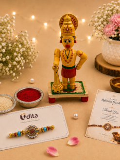 Hanuman Blessing Rakhi Hamper for Brother
