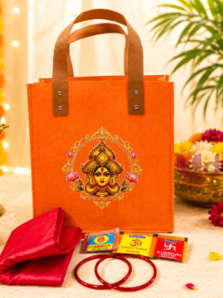 Laxmi Devi Printed bag Combo | Varalaxmi Vratam return gifts