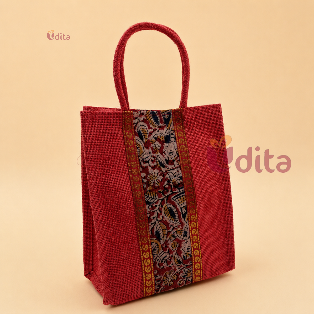 Printed Jute Bag for Return Gifts Wholesale Jute Bags Online