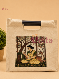 Eco-Friendly Printed Jute Return Gift Bag